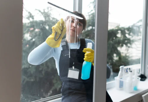 Nettoyage de vitres intérieures et extérieures à Saint-Germain-de-Prinçay